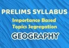 Pre - Syllabus - Importance Based - Geography