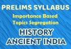 Pre - Syllabus - Importance Based - History-Ancient India
