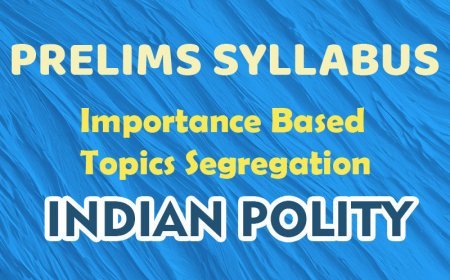 Pre - Syllabus - Importance Based - Indian Polity