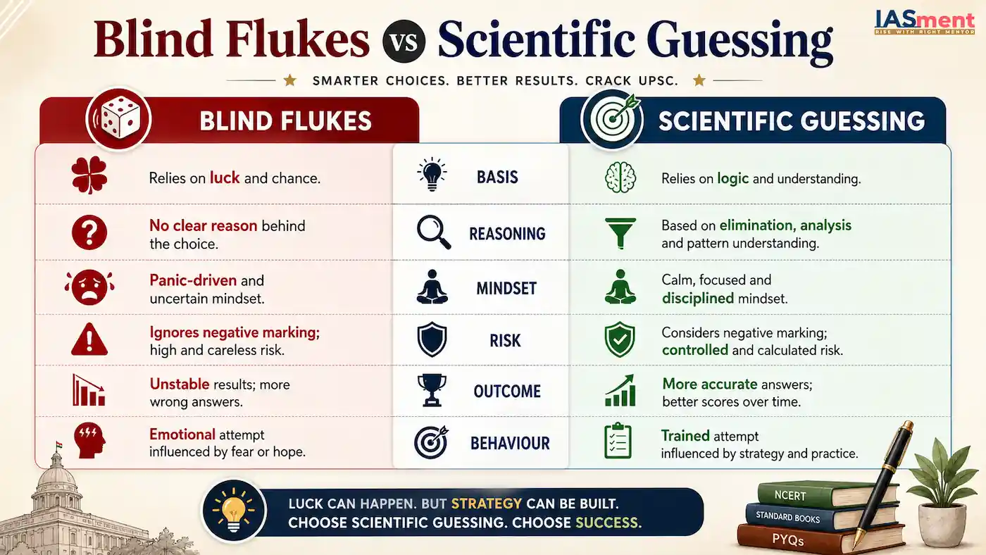 Scientific Guessing UPSC Prelims vs Blind Flukes