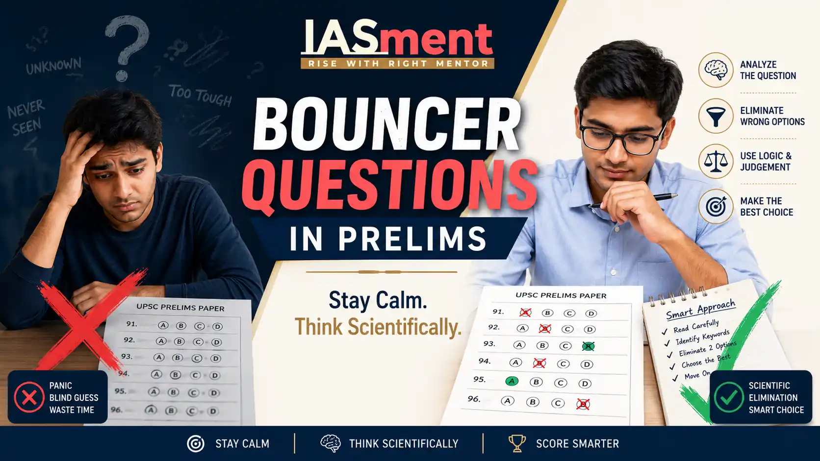 How to Approach Bouncer Questions in UPSC Prelims Using Scientific MCQ Techniques