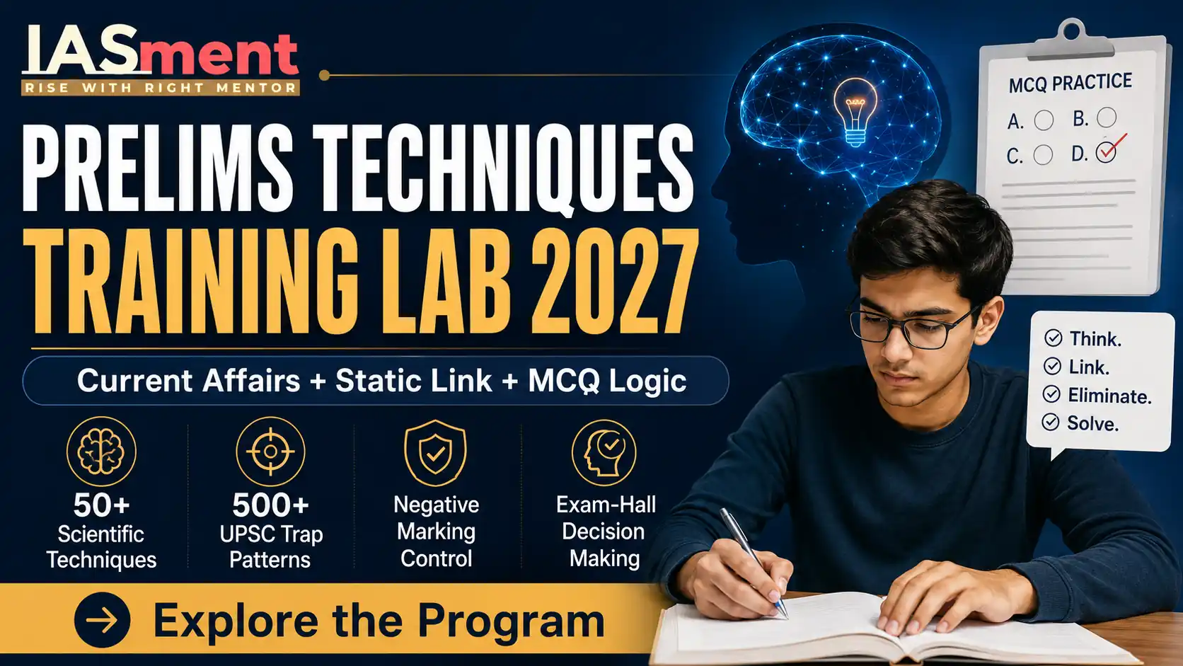 Prelims Technique Training Lab Program