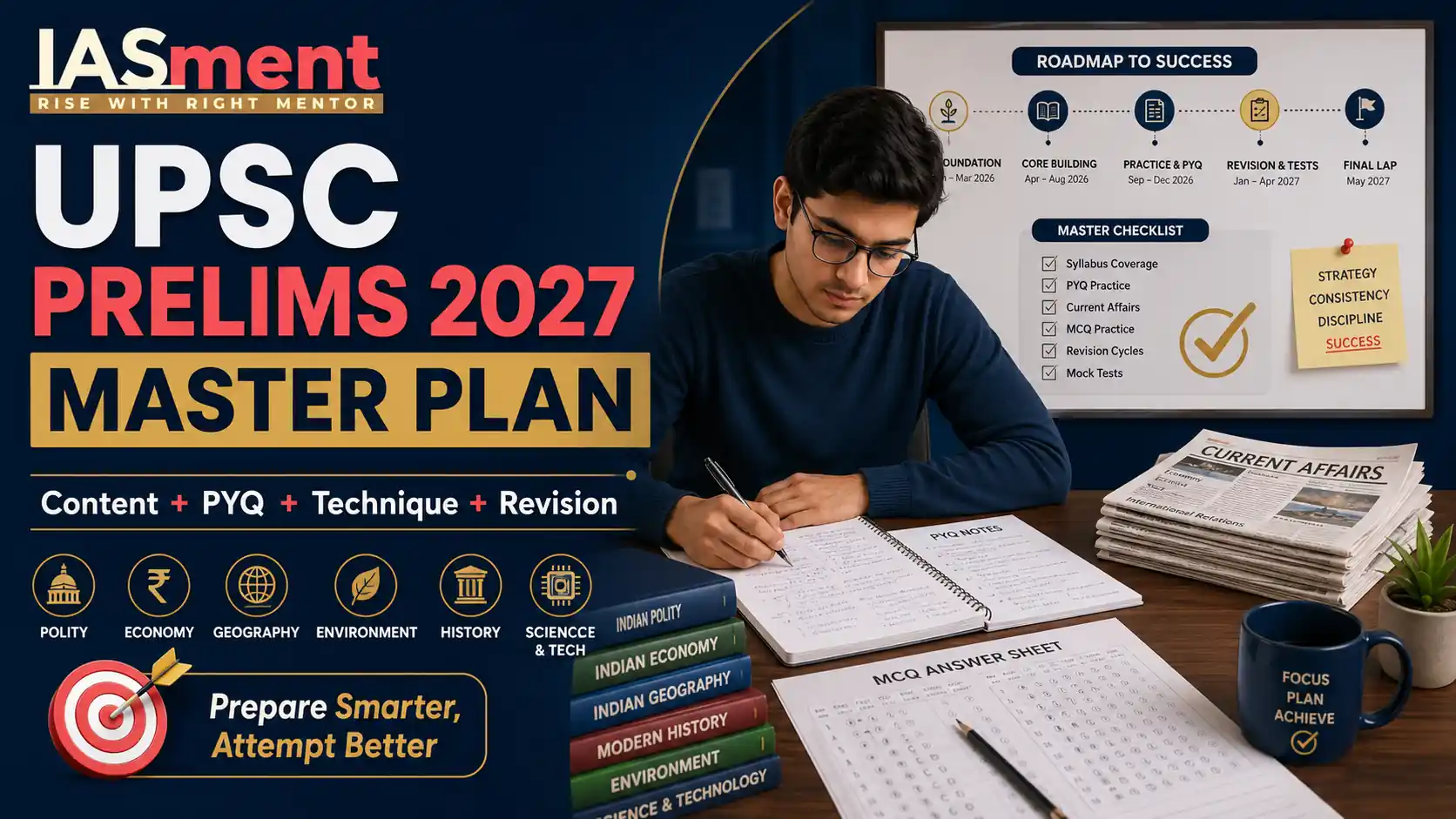 UPSC Prelims 2027 Master Plan with Scientific MCQ Techniques and Trap Identification